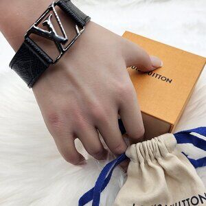 LV Monogram Eclipse Bracelet